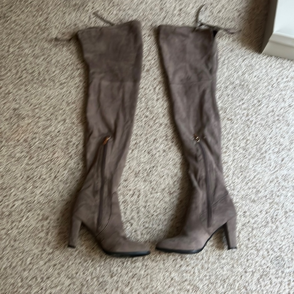 Over the knee boots size 10 used